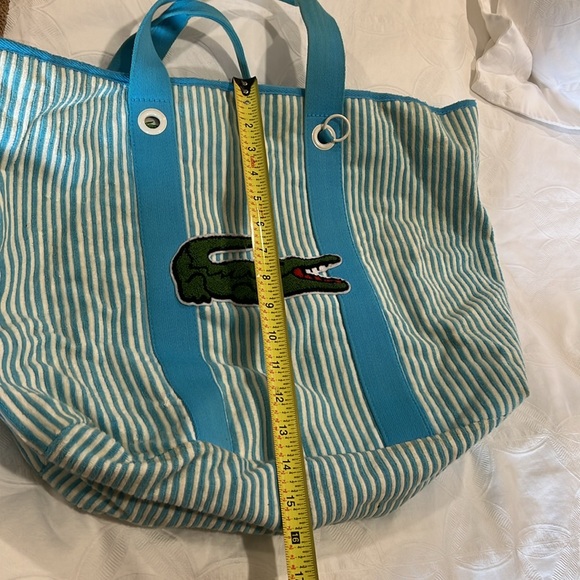 Lacoste/Izod Terry cloth beach bag - Picture 10 of 14